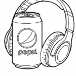 coloriage Pepsi en ligne