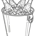 coloriage Pepsi gratuit à imprimer