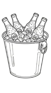 coloriage Pepsi gratuit à imprimer
