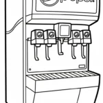 coloriage Pepsi à imprimer gratuit