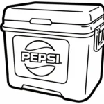 coloriage Pepsi a imprimer gratuit
