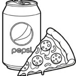 coloriage Pepsi à imprimer gratuitement