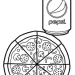 coloriage Pepsi a telecharger