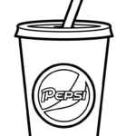 télécharger coloriage Pepsi gratuit