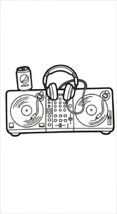 image pour coloriage Pepsi enfant
