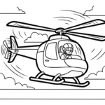 coloriage Pilote à imprimer gratuitement