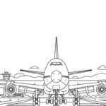 coloriage Pilote et decoupage