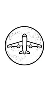 coloriage Pilote pour enfants