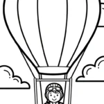 coloriage Pilote de pour enfants