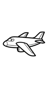 coloriage Pilote pour bebe a imprimer