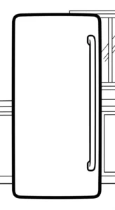 coloriage Réfrigérateur updated gratuit à imprimer