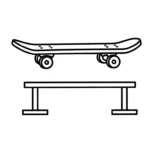 coloriage Skateboard a dessiner et imprimer