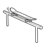 coloriage Skateboard à imprimer gratuit