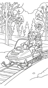 coloriage Taxi de pour enfants