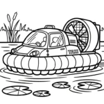 coloriage Taxi gratuit en ligne