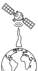 coloriage Vaisseau Spatial gratuit pour enfants