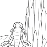 coloriage Éléphant updated pour enfants