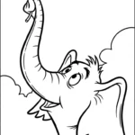 coloriage Éléphant updated en ligne