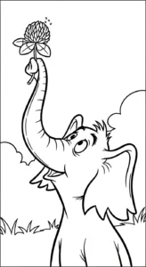 coloriage Éléphant updated en ligne