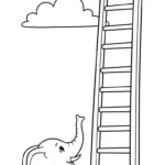 coloriage Éléphant updated à imprimer