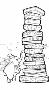 coloriage Éléphant updated et découpage à imprimer
