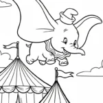 coloriage Éléphant updated à imprimer pour enfant de 2 ans