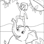 coloriage Éléphant updated pour enfants a imprimer gratuit