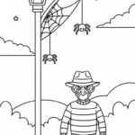 coloriage Freddy Krueger a telecharger