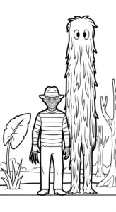 coloriage Freddy Krueger à imprimer pdf