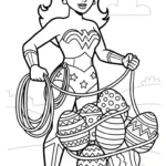 coloriage Pâques pour enfants a imprimer gratuit