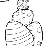 coloriage Pâques pour enfants a imprimer gratuit