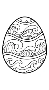 coloriage Pâques à imprimer pour enfant de 2 ans