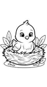 coloriage Pâques pour enfant a imprimer gratuit
