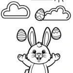 coloriage Pâques à imprimer pdf