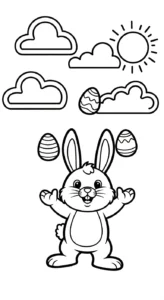 coloriage Pâques à imprimer pdf
