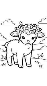 coloriage Pâques à imprimer a4