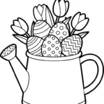 coloriage Pâques à imprimer