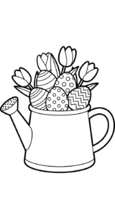 coloriage Pâques à imprimer