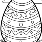 imprimer coloriage Pâques
