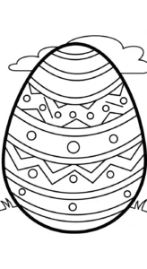 imprimer coloriage Pâques
