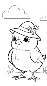 coloriage Pâques pour enfant de 8 ans
