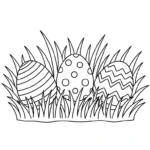 coloriage Pâques pour enfant