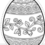 coloriage Pâques a dessiner en ligne