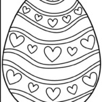 coloriage Pâques à imprimer pour enfant de 7 ans
