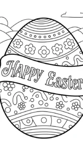 coloriage Pâques a imprimer gratuit