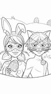 télécharger coloriage Pâques gratuit
