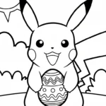 coloriage Pâques a imprimer