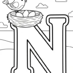 coloriage alphabet updated pour enfants