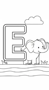 coloriage alphabet updated pour enfant de 2 ans