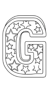 coloriage alphabet updated à imprimer pour enfant de 4 ans